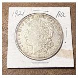 1921 Morgan Silver Dollar