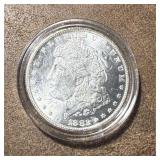 1882-CC Morgan Silver Dollar