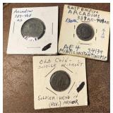 3 Ancient / Antique Coins