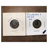 2 Ancient Roman Coins