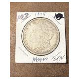 1885 Morgan Silver Dollar