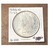 1883-O Morgan Silver Dollar