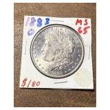 1883-O Morgan Silver Dollar