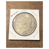 1880 Morgan Silver Dollar