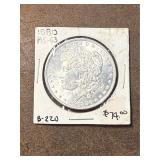 1880 Morgan Silver Dollar