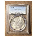 MS63 1883-O Morgan Silver Dollar