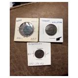 3 Ancient Roman Coins