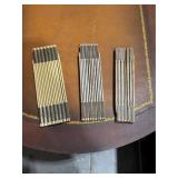 Lot of Foldable Advertising Yard Sticks