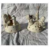 2 Dept. 56 Music Box Snowbabies