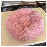 Pink Super Soft Dog Bed