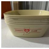 Indiana University Varsity Club Bowls
