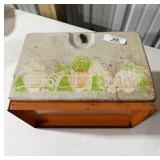 Vintage Balanoff Metal Bread Box