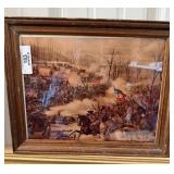 Framed Revolution War Photo