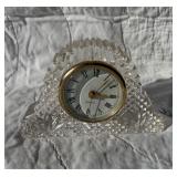 24% Lead Crystal Clock