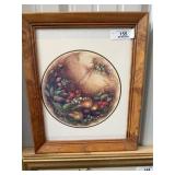 Framed Fruit Print