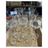Lot of Stemware Glasses