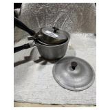 Cast Aluminum Pans & Grease Pan