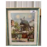 Signed Windmill Art