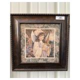Framed Angel Art Print
