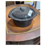 Black Speckled Graniteware Dutch Oven