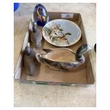 Duck Dï¿½cor & Glass Paperweight
