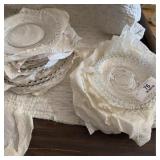 Lot of Imperial Glass Plates & Saucers