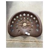 Antique Metal Tractor Seat