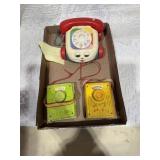 Lot of Vintage Fisher Price Toys