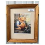 Framed Pumpkin Girl Print