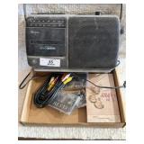 Vintage GE Radio Cassette Player