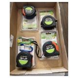 4 Tape Measures