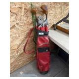 Golf Bag & Contents