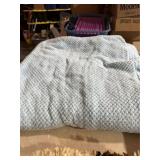 Soft Baby Blue Blanket