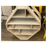 Wood What-Not Shelf
