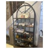Metal & Wood Display Shelf