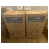 2 ULine Crinkle Paper