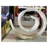White Resin Sculpture