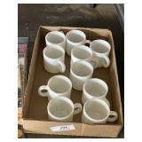 Milk Glass Mugs