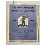 Souvenir Program Evansville Centennial