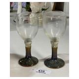 Pottery Stoneware Wine Glasses