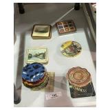 Bigelow Carpet Coasters & Coaster Set