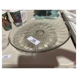 Vintage Anchor Hocking Pedestal Cake Stand