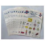 10 Sheets Sterling Beer Sing Along Sheets