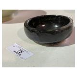 Black Rakuware Tea Bowl