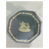 Vintage Blue Wedgwood Jasperware Trinket Dish