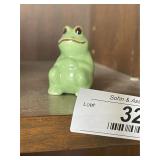 Ceramic Frog Figurine