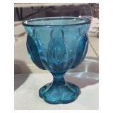 Vintage Viking Glass Biunique Candy Dish
