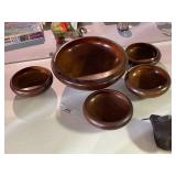 Mango Wood Salad & Serving Bowls