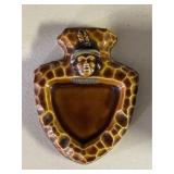 Old Vintage Indian Arrowhead Ashtray