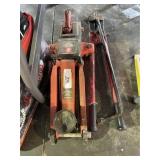 Floor Jack & Bolt Cutters